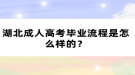 湖北成人高考畢業(yè)流程是怎么樣的？