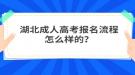 湖北成人高考報(bào)名流程怎么樣的？