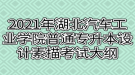 2021年湖北汽車工業(yè)學(xué)院普通專升本設(shè)計素描考試大綱