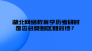 湖北網(wǎng)絡(luò)教育學(xué)歷考研時是否會受到區(qū)別對待？