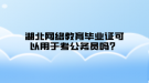 湖北網(wǎng)絡(luò)教育畢業(yè)證可以用于考公務(wù)員嗎？