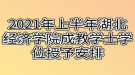 2021年上半年湖北經(jīng)濟學院成教學士學位授予安排