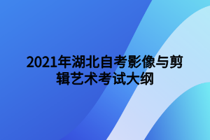 2021年湖北自考影像與剪輯藝術考試大綱